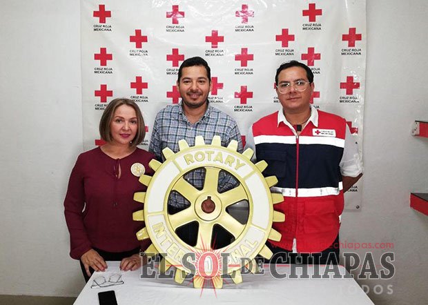 Cruz Roja Mexicana y Club Rotario llevan Manos de Esperanza a Chiapas