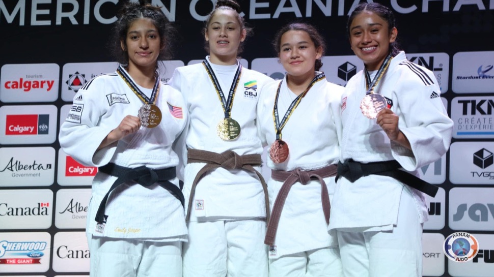 Chiapas Judokas wins the bronze medal in Calgary, Canada 2023